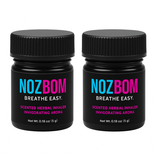 NozBom Herbal Inhaler 2-Pack Bundle